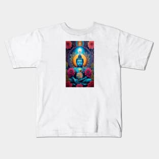 Buddha and the tree of life Kids T-Shirt